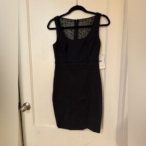 Aidan Mattox Black Mini Dress